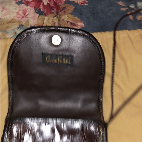 North/south Carlos Falchi western Bag